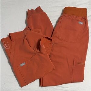 FIGS Terracotta Scrub Set - XXS / XXS TALL